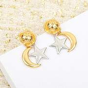 CELINE | Moon Earrings In Gold - 4