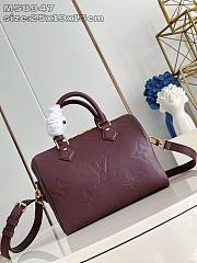 LOUIS VUITTON | Speedy Bandoulière 25 In Burgundy M58947 - 1