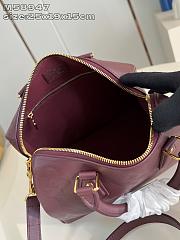 LOUIS VUITTON | Speedy Bandoulière 25 In Burgundy M58947 - 6