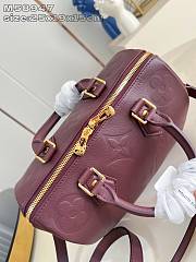 LOUIS VUITTON | Speedy Bandoulière 25 In Burgundy M58947 - 2