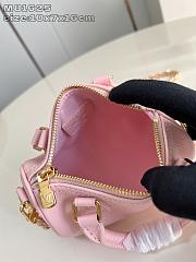 LOUIS VUITTON | Nano Speedy Monogram Empreinte In Pink  - 6