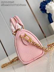 LOUIS VUITTON | Nano Speedy Monogram Empreinte In Pink  - 3