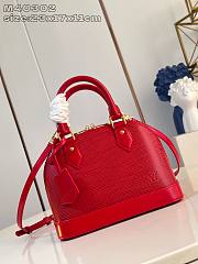 LOUIS VUITTON | Alma BB Monogram In Red - 1