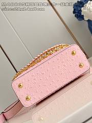 LOUIS VUITTON | Capucines mini Trilogy Taurillon In Pink - 6