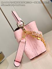 LOUIS VUITTON | Capucines mini Trilogy Taurillon In Pink - 3