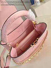 LOUIS VUITTON | Capucines BB Trilogy Taurillon In Pink - 3