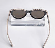 CHANEL | Butterfly Sunglasses Beige/Black - 4