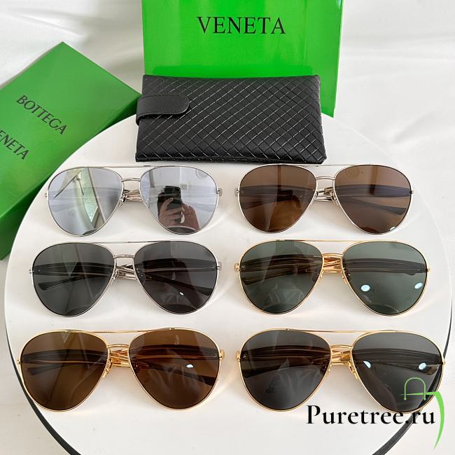 BOTTEGA VENETA | Sunglasses Sandine Aviator BV1305S - 1