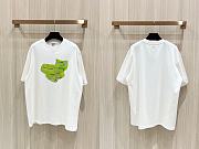 LOEWE | Jelly Green Snake Short Sleeves T-Shirt In White - 5