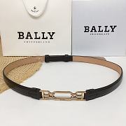 BALLY | leather Belt In Black - 6