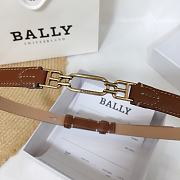 BALLY | leather Belt In Brown - 6