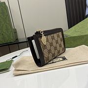 GUCCI | Luce Original GG Wallet In Beige Canvas - 5