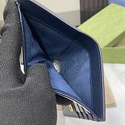 GUCCI | Luce Original GG Wallet In Blue Canvas - 6