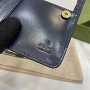 GUCCI | Luce Original GG Wallet In Blue Canvas - 2