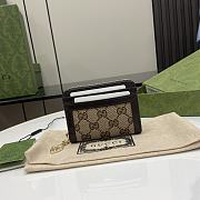 GUCCI | Luce GG-canvas Card Holder in Beige - 1