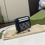 GUCCI | Luce GG-canvas Card Holder in Blue - 5