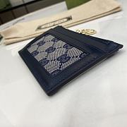 GUCCI | Luce GG-canvas Card Holder Blue - 3