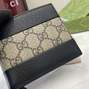 GUCCI | GG Supreme PVC Wallet In Beige/Black - 2