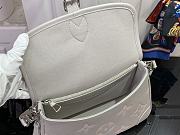 LOUIS VUITTON | Diane Monogram Empreinte Leather Gray M14214 - 6