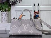 LOUIS VUITTON | OnTheGo East West LV Milky Way Monogram Empreinte Gray M14213 - 1