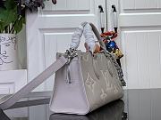 LOUIS VUITTON | OnTheGo East West LV Milky Way Monogram Empreinte Gray M14213 - 5