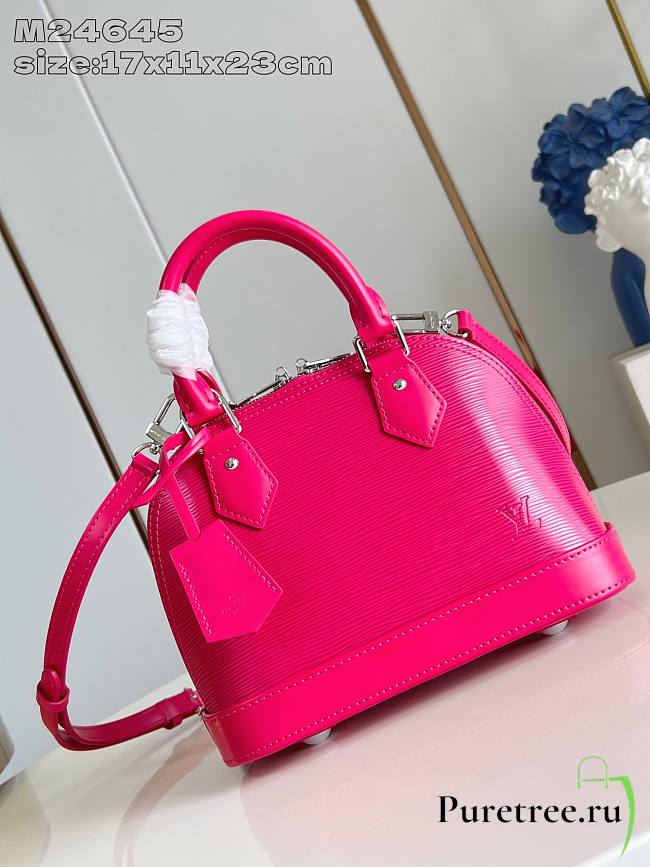 LOUIS VUITTON | Alma BB Monogram In Pink - 1