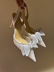 MACH&MACH | Diamond Lace High Heel 8.5cm White  - 1