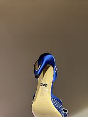 MACH&MACH | Diamond Lace High Heel 8.5cm Blue - 6