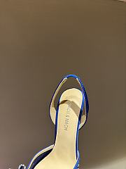 MACH&MACH | Diamond Lace High Heel 8.5cm Blue - 4