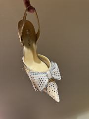 MACH&MACH | Diamond Lace High Heel 8.5cm Cream - 3