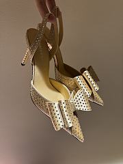 MACH&MACH | Diamond Lace High Heel 8.5cm Beige - 1