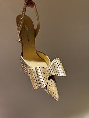 MACH&MACH | Diamond Lace High Heel 8.5cm Beige - 2