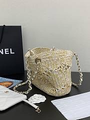 CHANEL | 24A Small Coco Beach Bag In Yellow - 2