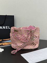 CHANEL | 24A Small Coco Beach Bag In Pink - 1