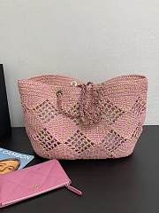 CHANEL | 24A Large Coco Beach Bag In Pink - 4