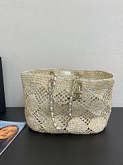 CHANEL | 24A Large Coco Beach Bag In Yellow - 1