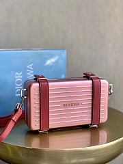 DIOR X RIMOWA | Aluminum Cross-Body Bag Red - 1