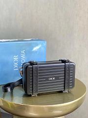 DIOR X RIMOWA | Aluminum Cross-Body Bag Black - 4