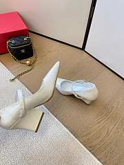 VALENTINO | Vlogo Signature High Heels In White  - 4