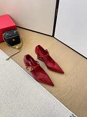 VALENTINO | Vlogo Signature High Heels In Red - 5