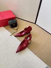 VALENTINO | Vlogo Signature High Heels In Red - 4