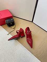 VALENTINO | Vlogo Signature High Heels In Red - 2