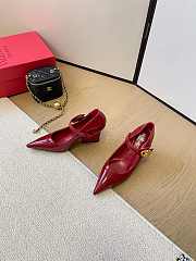 VALENTINO | Vlogo Signature High Heels In Red - 3