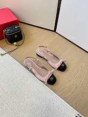 VALENTINO | Vlogo Signature Sandals In Light Pink/Black - 2