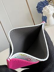 LV x TM Criss-Cross Card Holder Kawaii Pink - 5
