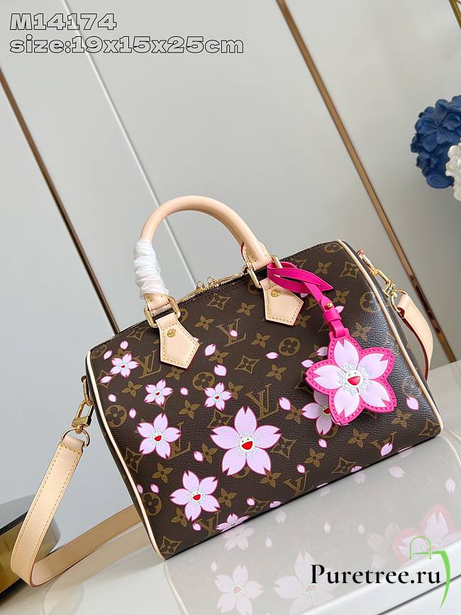 LVxTM Speedy Bandoulière 25 Chery Blossom M14174 - 1