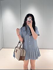 MIUMIU | New Plaid Polo Dress Blue - 6