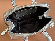 MIUMIU | Arcadie Matelassé Nappa Leather Crossbody Bag In Silver - 3