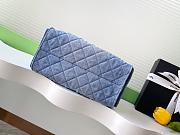 CHANEL | 25C Small Hobo Bag AS5231 Denim Blue - 6