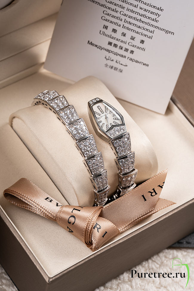 BVLGARI | Serpenti Jewellery Watches Watch Silver In White - 1
